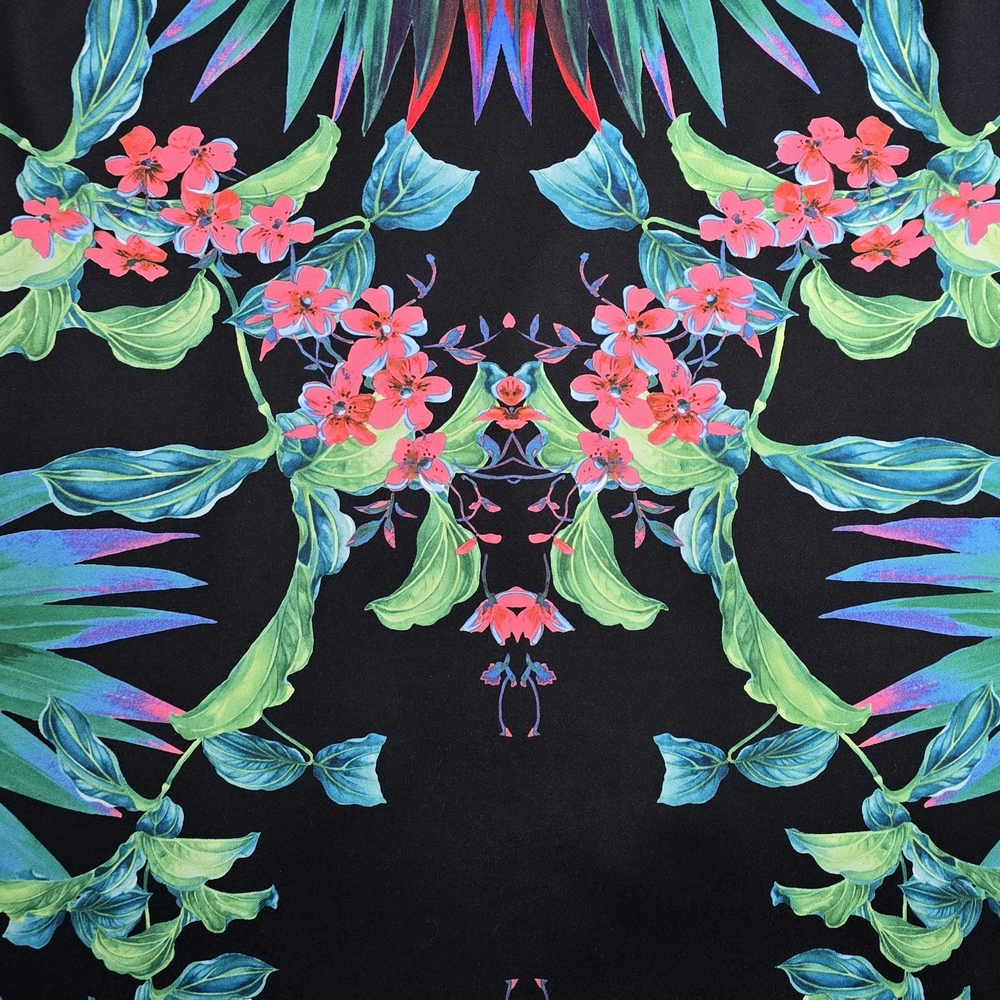 BOLD elements Tropical Leaf Print Fabric